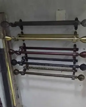 Custom Jua Kali Curtain Rods