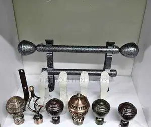 Durable Jua Kali Curtain Rods for All Windows