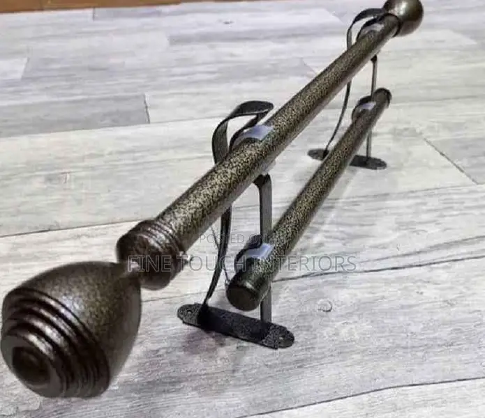 Durable Jua Kali Curtain Rods for All Windows
