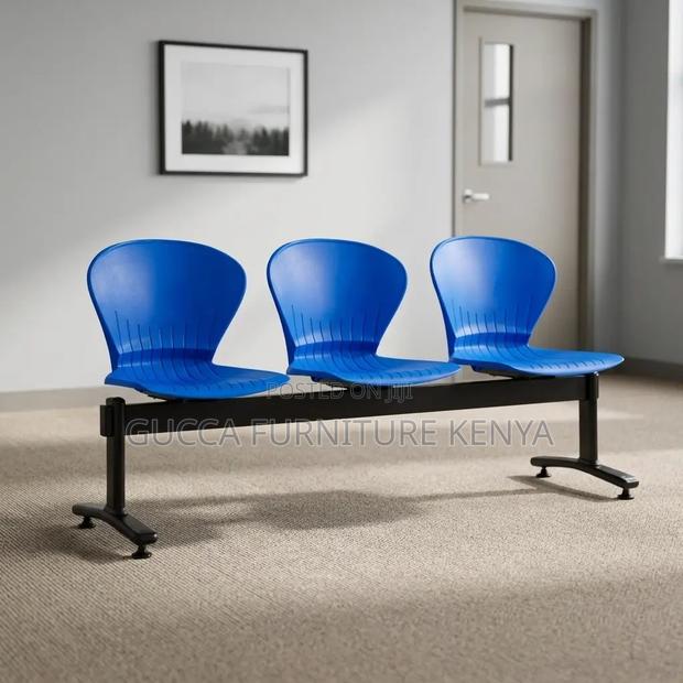 3-Link Hospital Reception Bench. - thumbnail 4