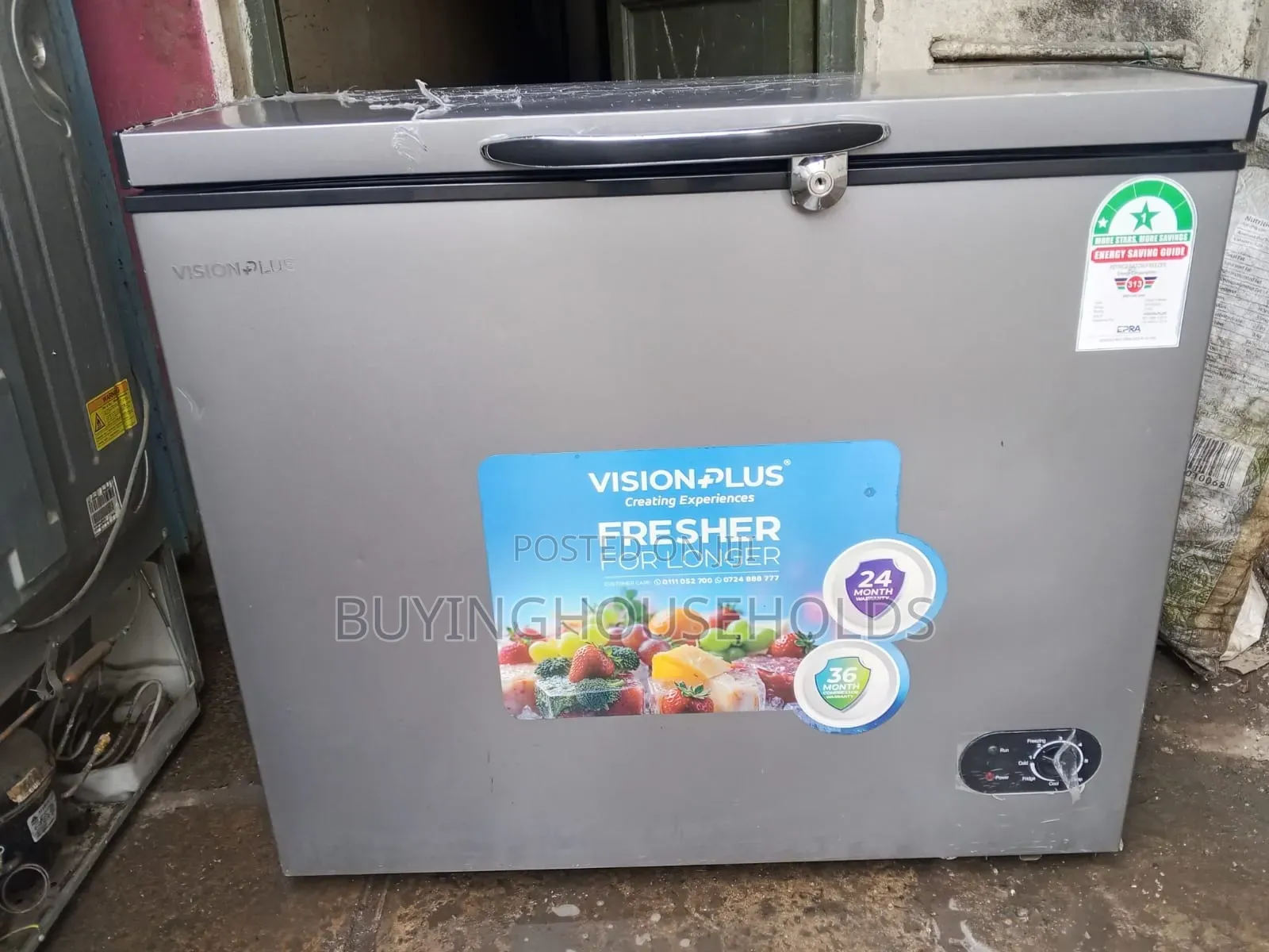 Vision Plus 200L Chest Freezer