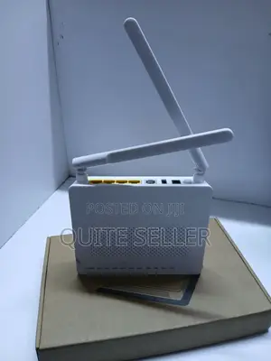 Fiber Internet WiFi ONU Modem Router 2 Antenna With 4 LAN Ports