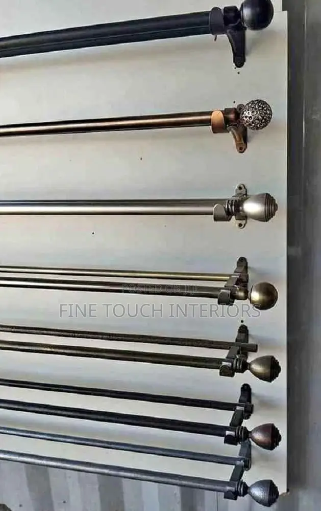 Custom Made Metal Curtain Rods – Jua Kali
