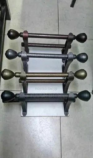 Jua Kali Curtain Poles