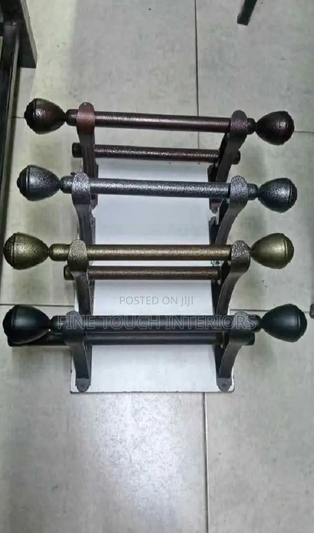 Jua Kali Curtain Poles