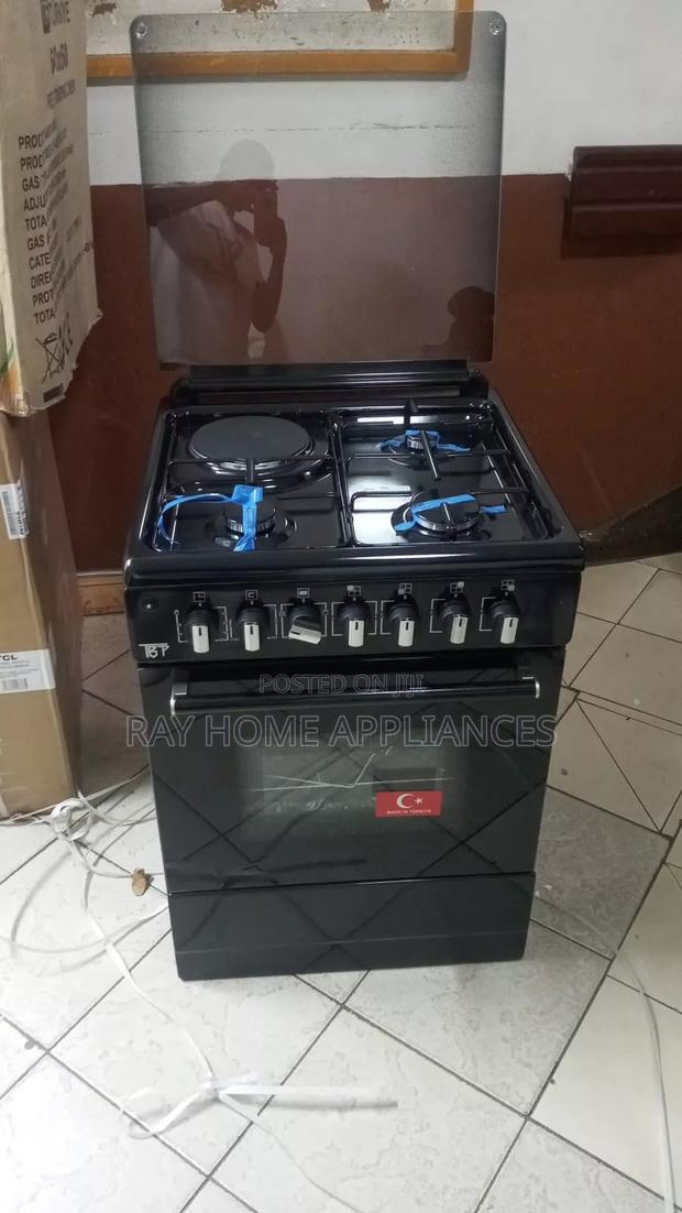 TBP 60cm*60cm 3gas+1electric Plate With Electric Oven With Turbo Fan