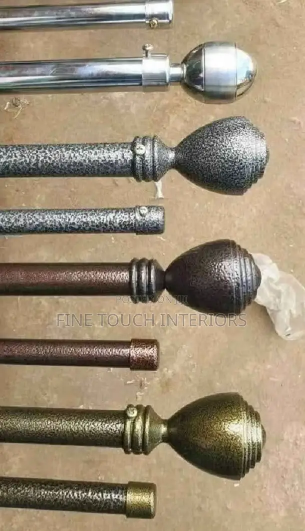 Affordable Metal Jua Kali Curtain Rods- Tsavo Road
