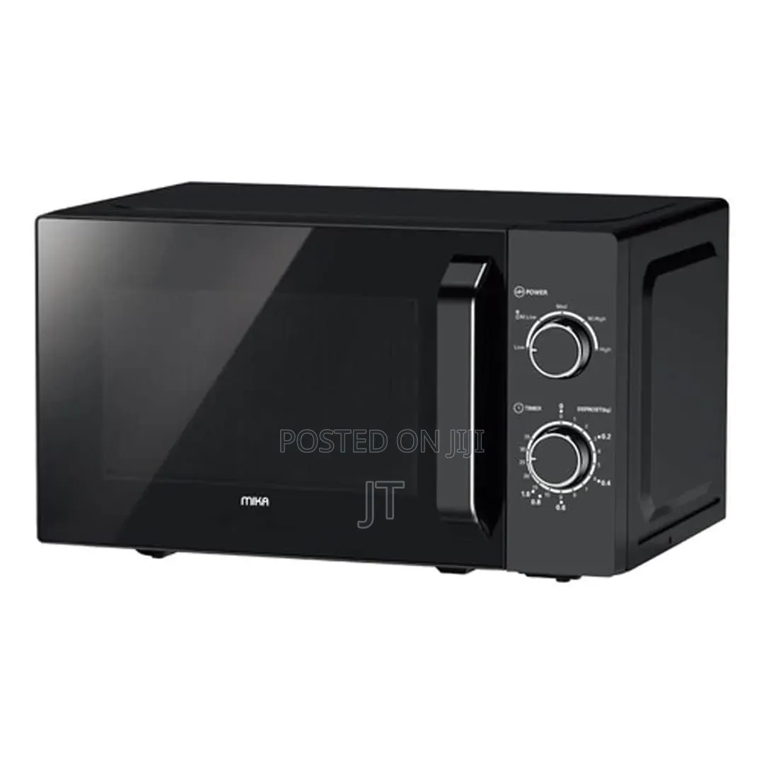 Mika 20L Analog Microwave Oven (Black)
