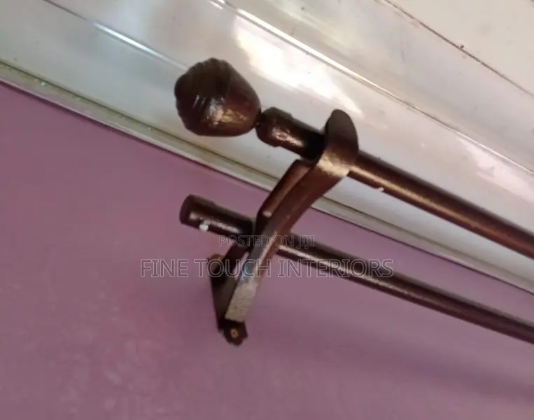 Jua Kali Window Curtain Rods – Quality Finish