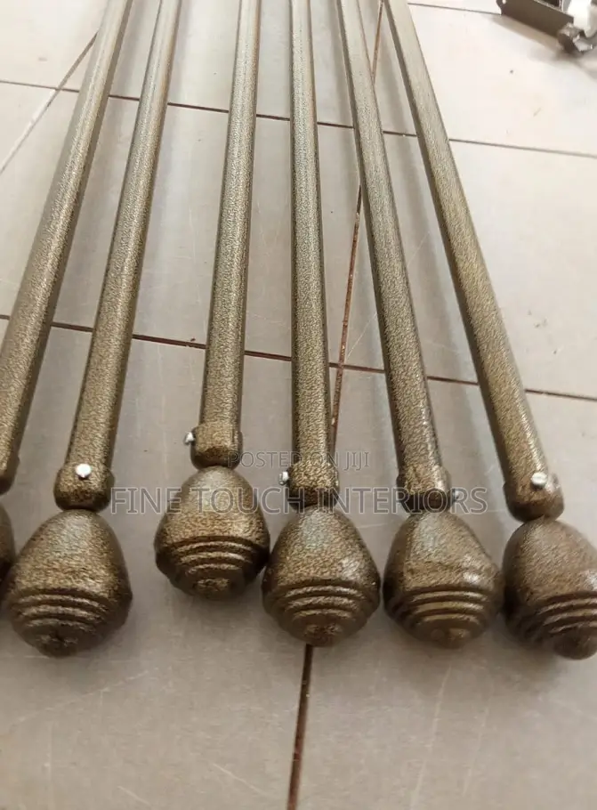 Jua Kali Curtain Rods for Large Windows