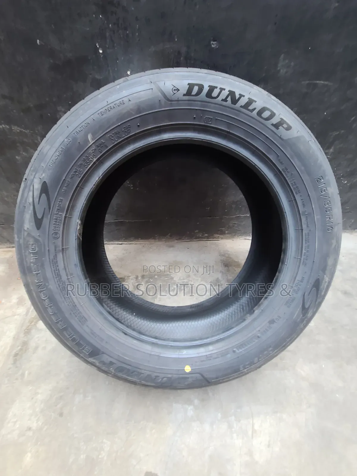 215 /55 R16 Dunlop Tyres 97w Blue Response Tg Made in Japan