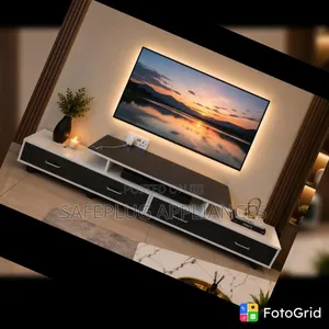 Executive Imported TV Stand With Storage Drawers