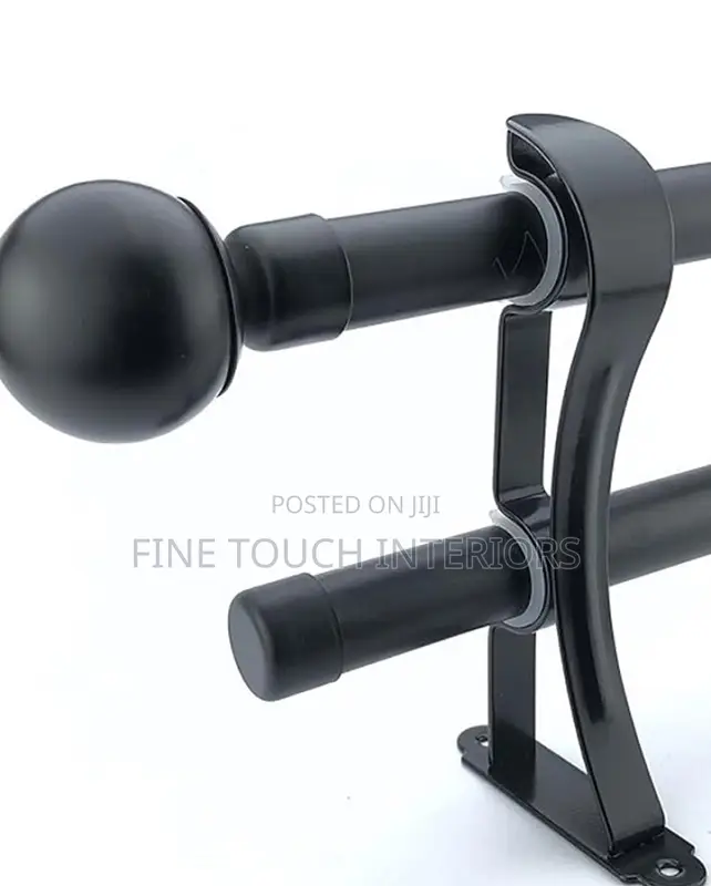 Jua Kali Curtain Rods for Large Small Windows