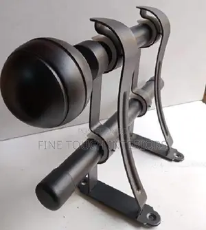 Jua Kali Curtain Rods for Large Small Windows