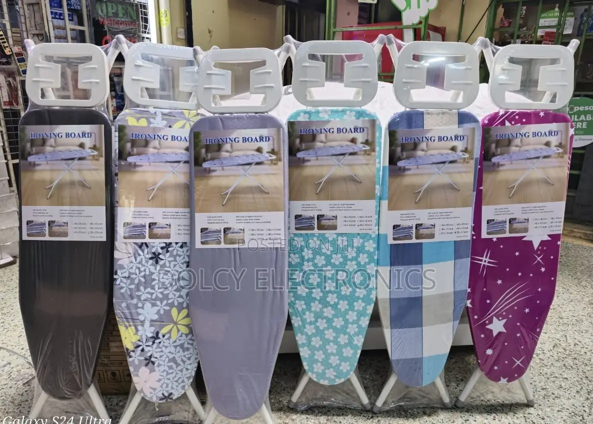 Executive Metallic Ironing Board