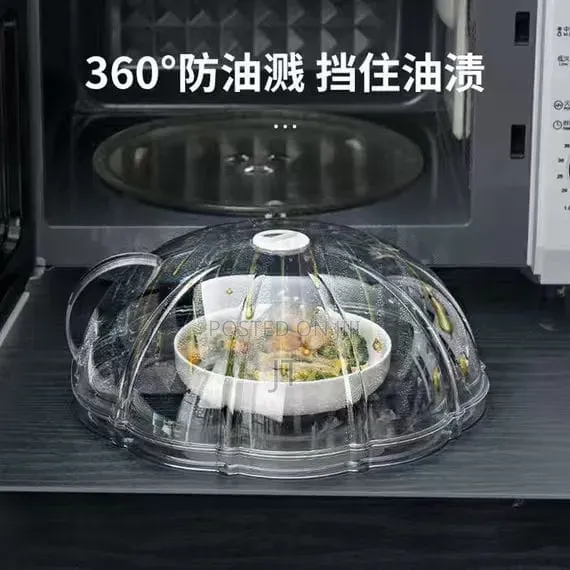 Multipurpose Transparent Microwave / Food Splatter Cover
