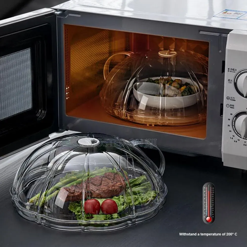 Multipurpose Transparent Microwave / Food Splatter Cover