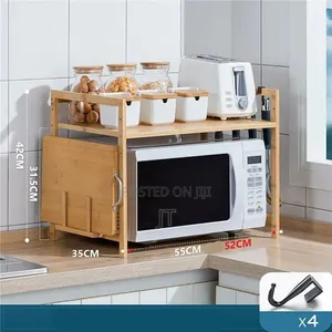 Multilayer Adjustable Microwave/ Multipurpose Stand