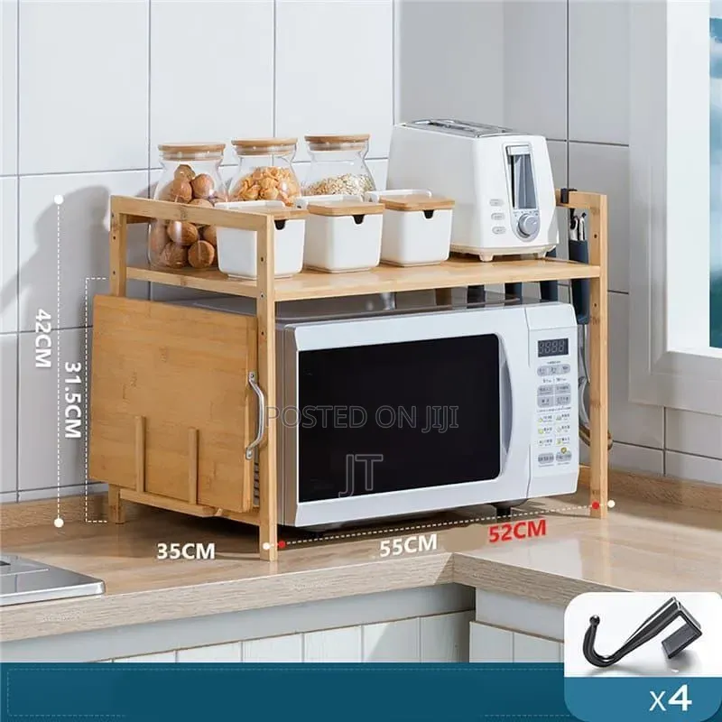 Multilayer Adjustable Microwave/ Multipurpose Stand