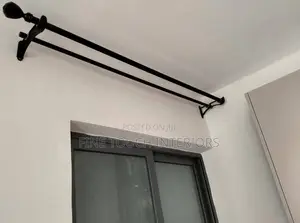Jua Kali Rods for Heavy Drapes Curtains