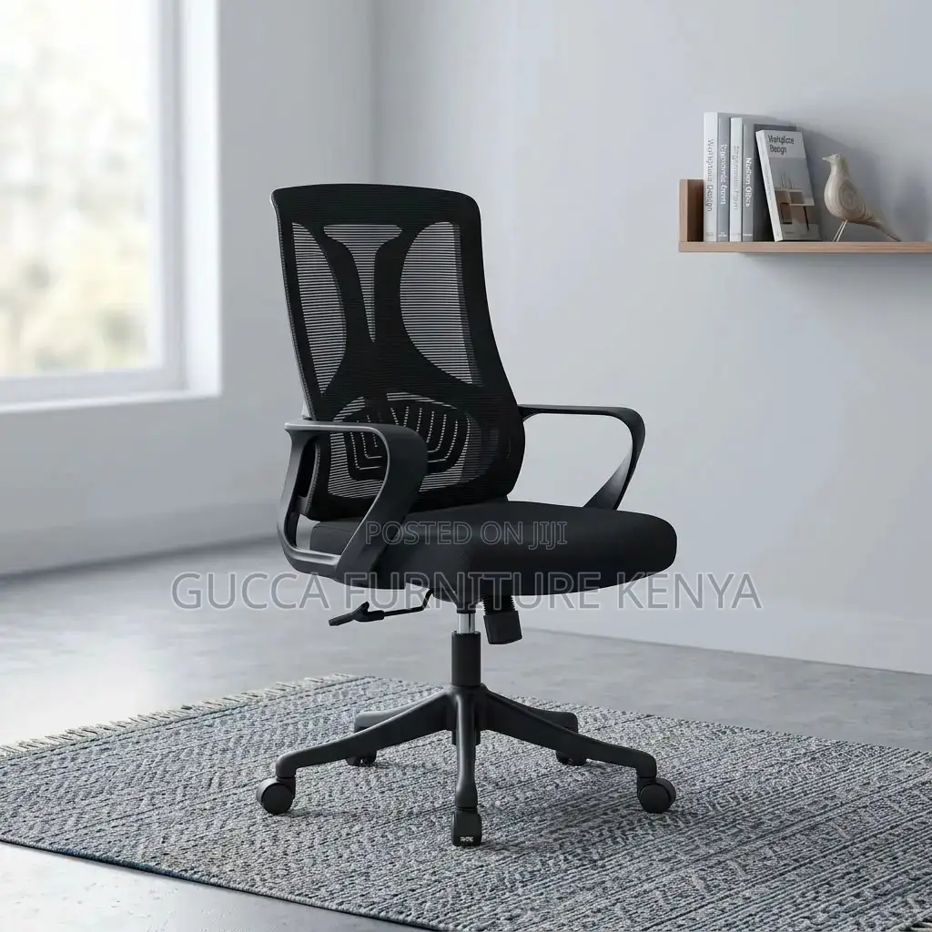 Ergonomic Swivel Computer Seat.