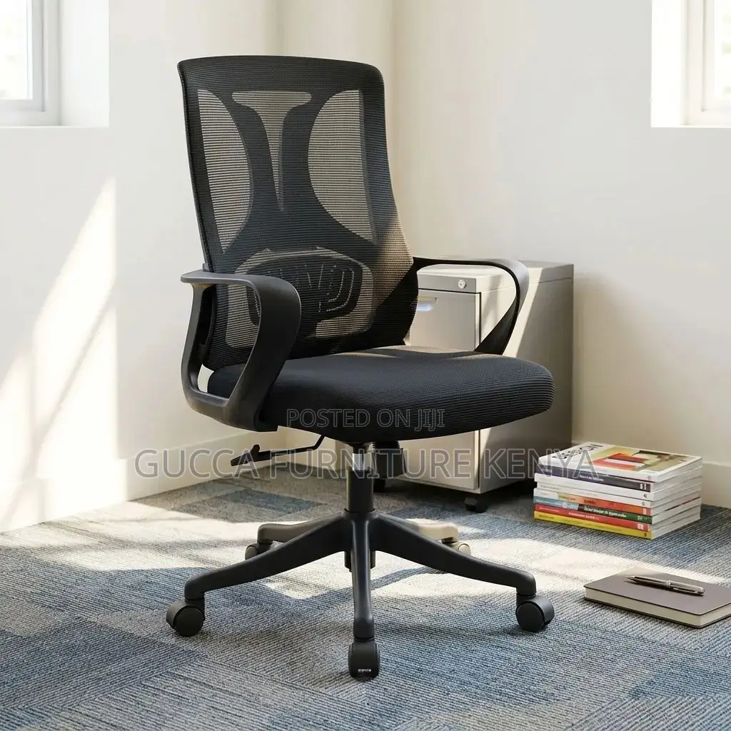 Ergonomic Swivel Computer Seat.
