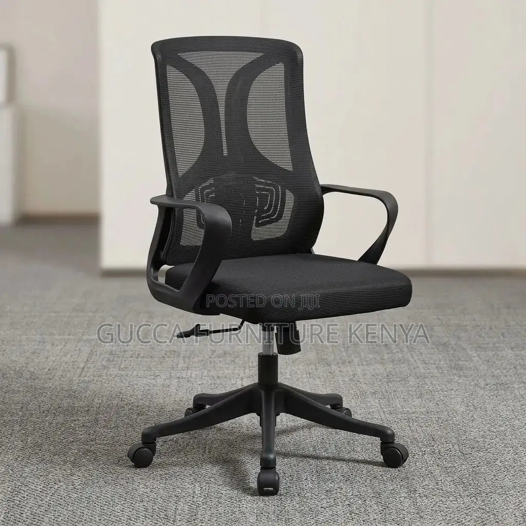Ergonomic Swivel Computer Seat.