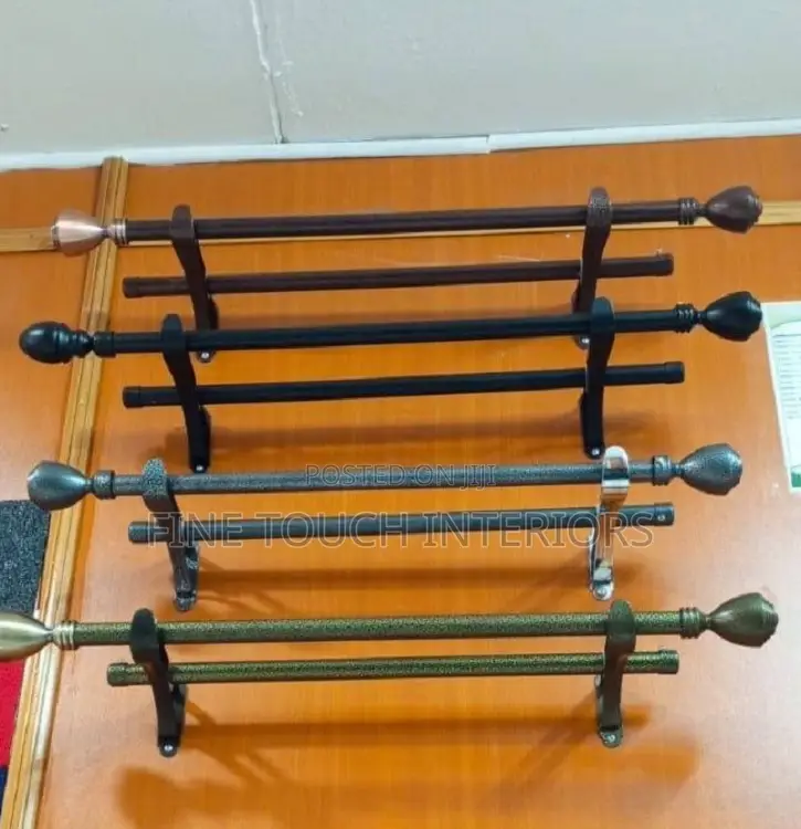 Jua Kali Curtain Rods – Made for Long-Term Use