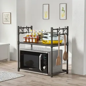 Microwave Shelf Condiment Organizer