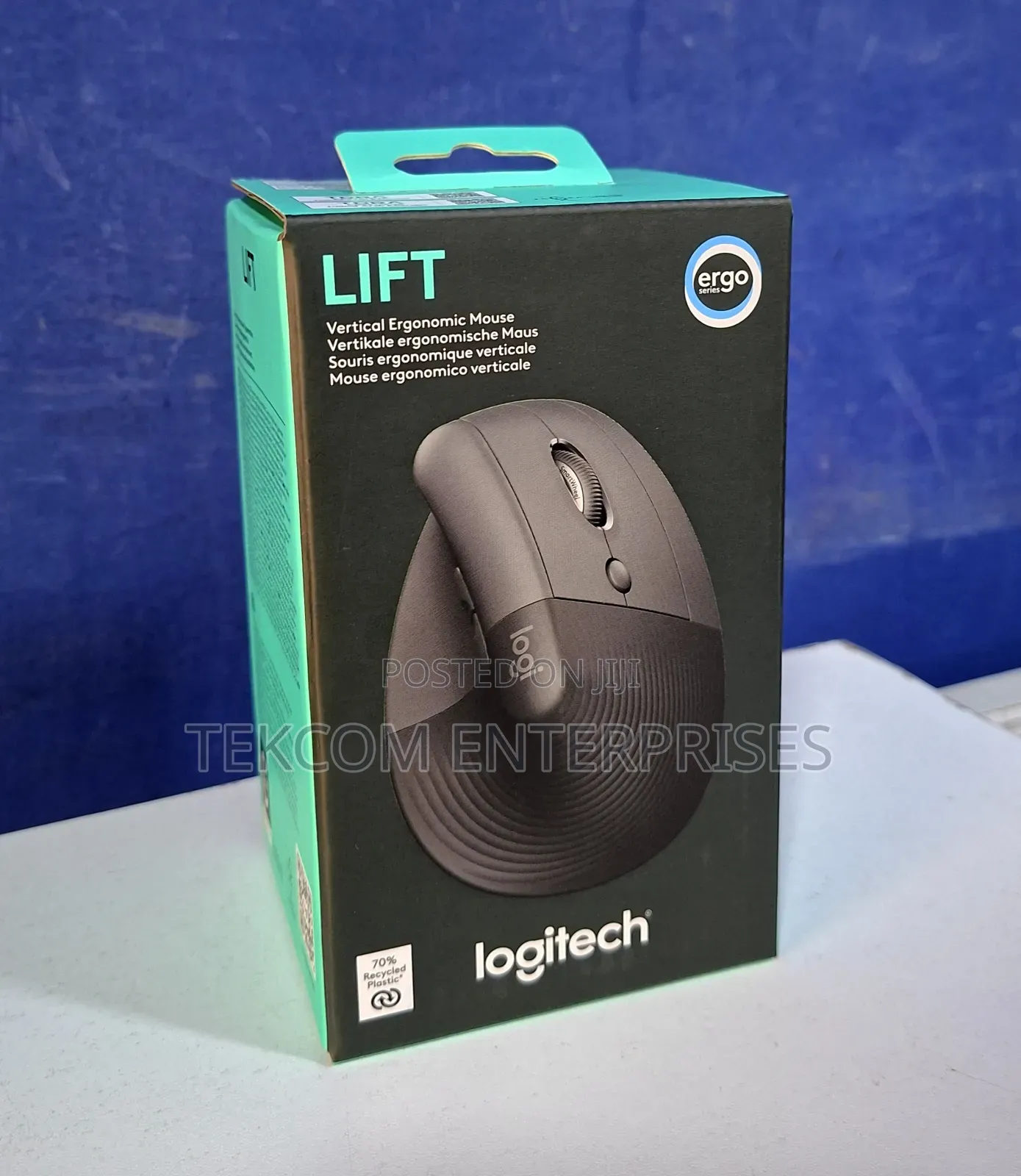 Logitech Lift Vertical Ergonomic Wireless Mouse
