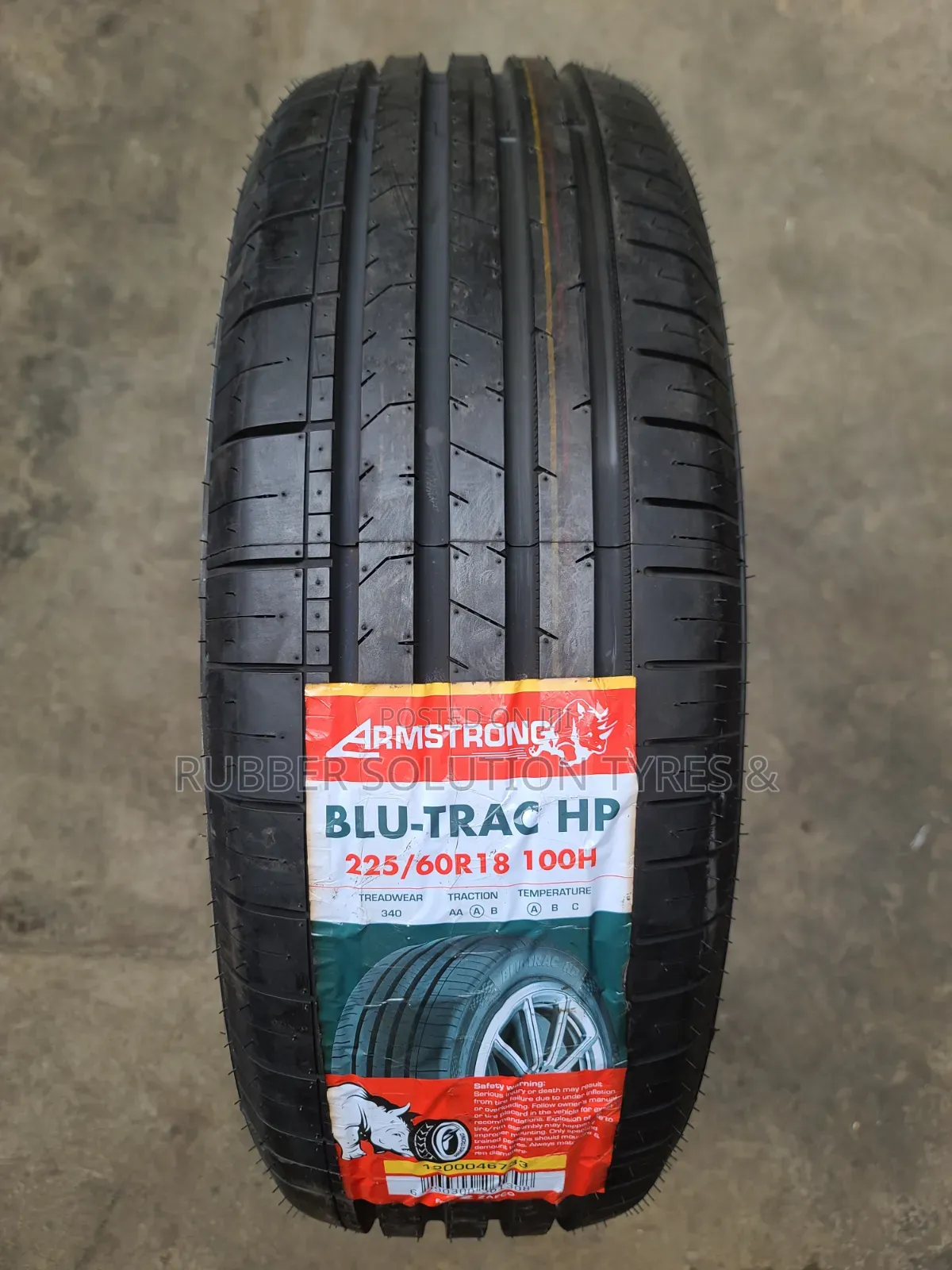 225 /60 R18 Armstrong Tyres 100h Tru-Trac