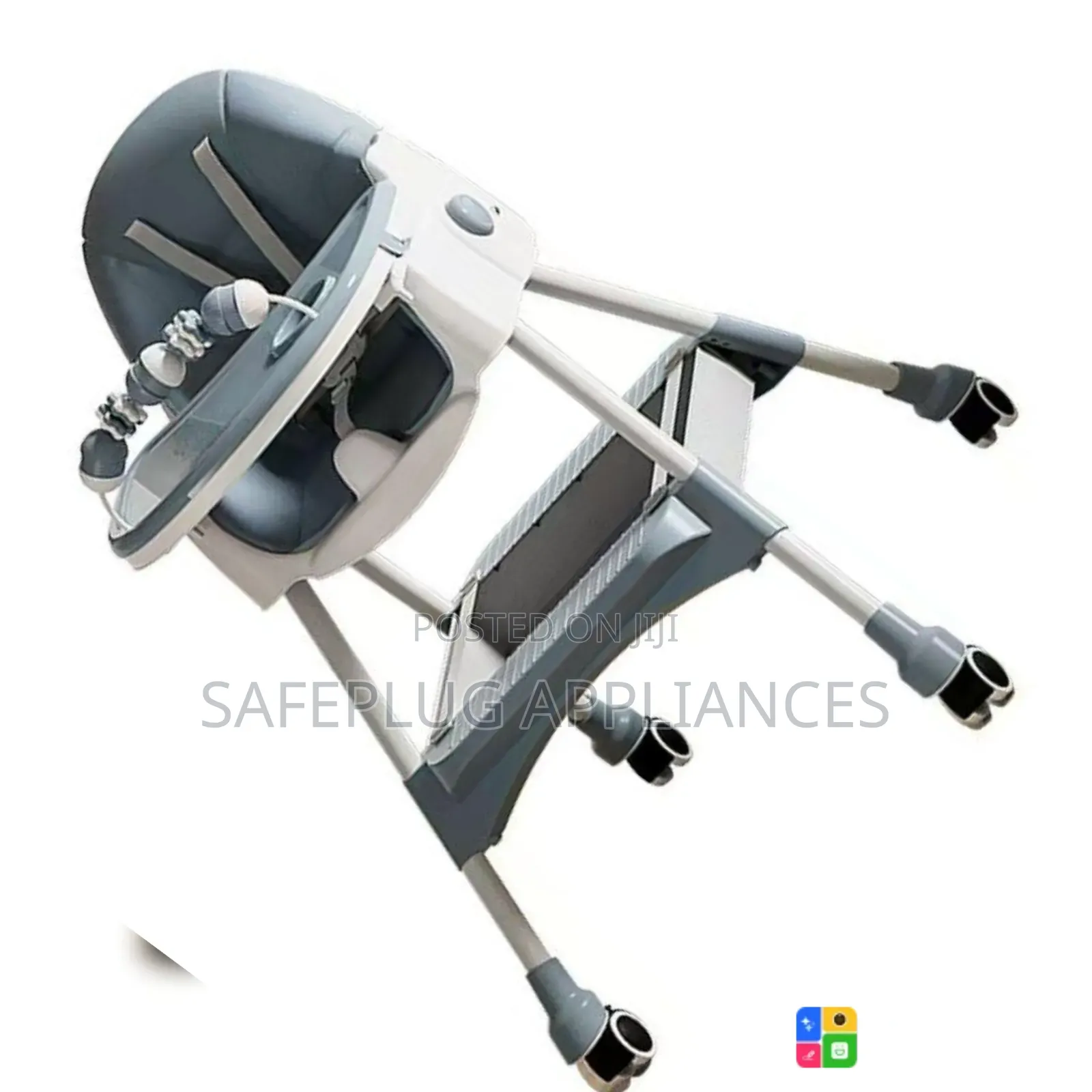 Mobile Baby Feeding Chair With Wheels