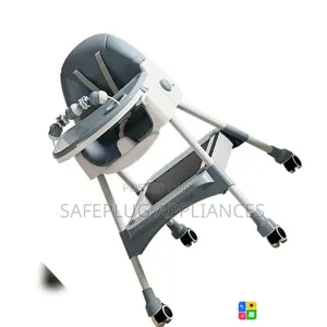 Baby High Chair With Wheels for Feeding Mealtime