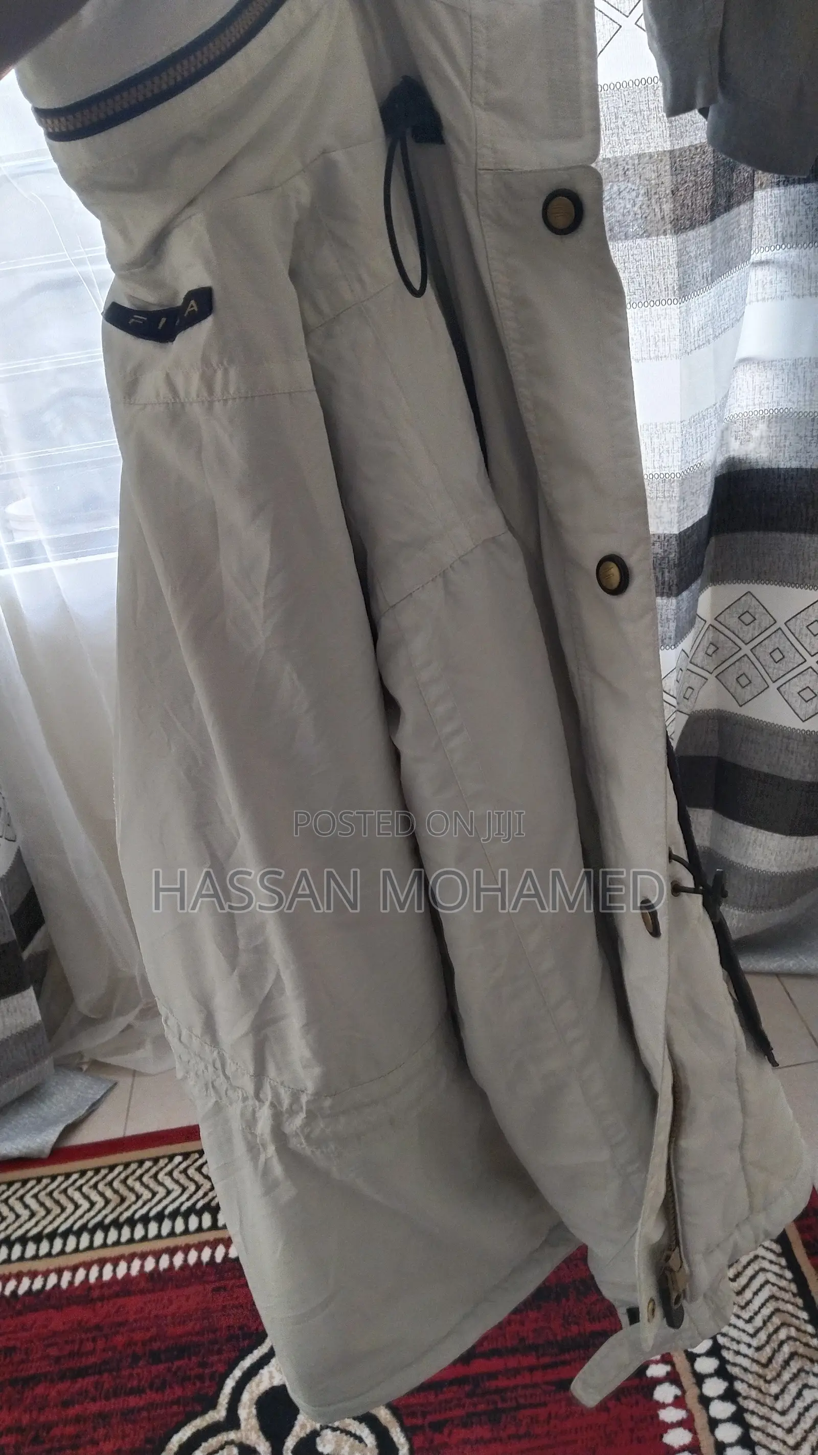 FILA Winter Jacket / Waterproof Insulated Parka – White – Size 10