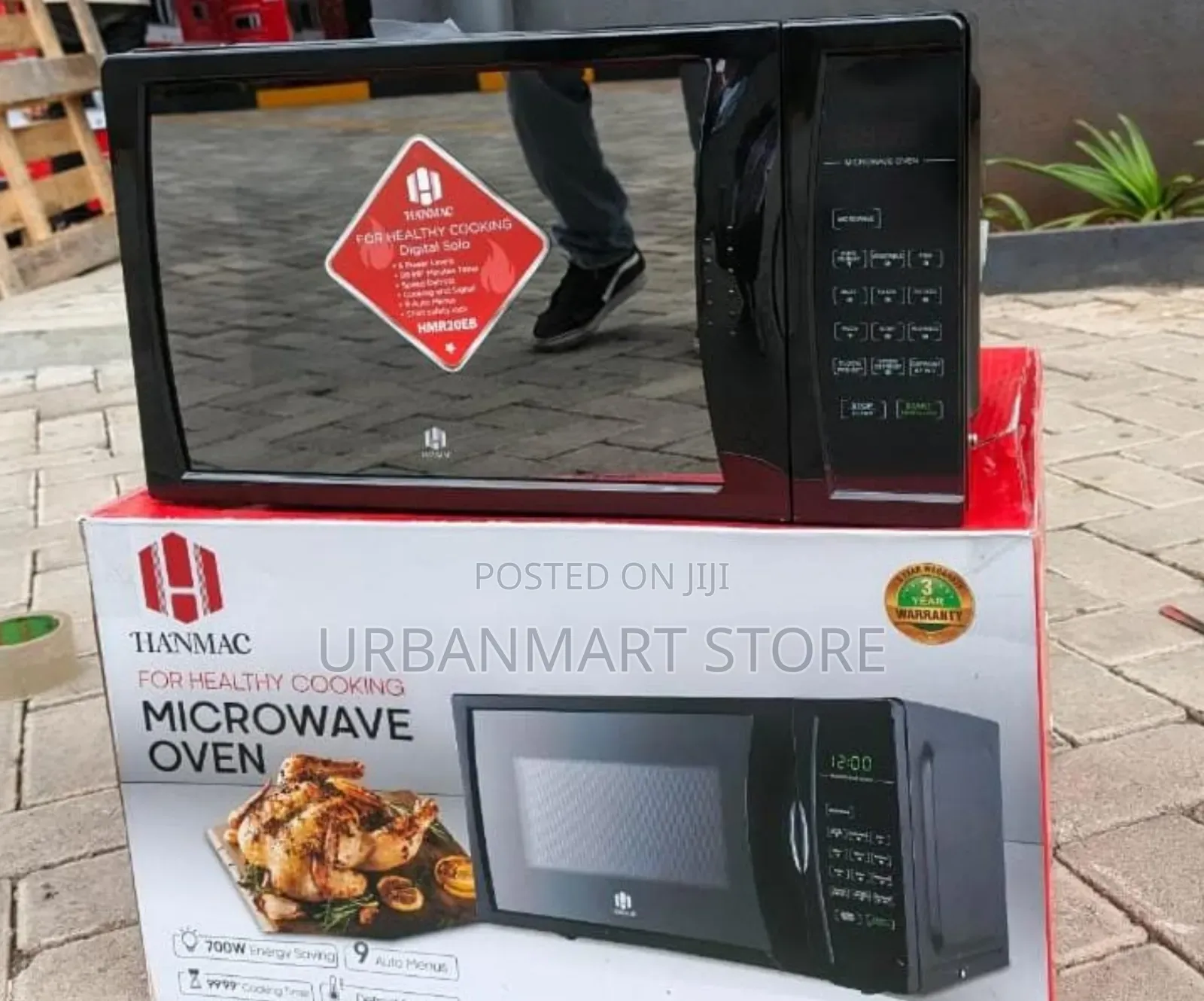 Hanmac 20 Litres Digital Microwave Oven With 3 Years Warranty