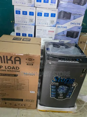 Mika 10KG Automatic Top Load Washing Machine