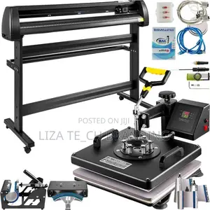 2feet Plotter and 8 in 1 Heat Press Machine