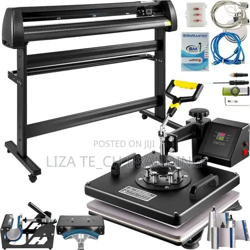 2feet Plotter and 8 in 1 Heat Press Machine