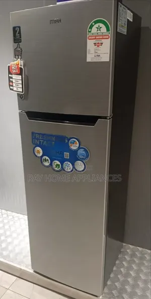 265litresMika Double Door Refrigerator