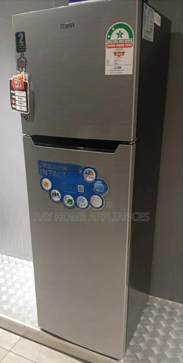 265litresMika Double Door Refrigerator