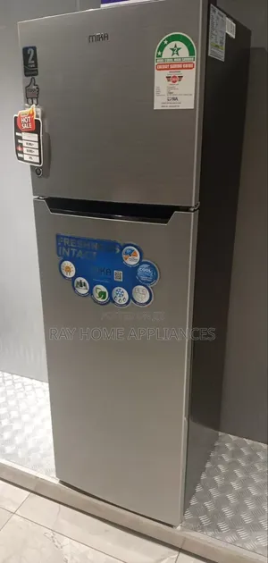 265litresMika Double Door Refrigerator