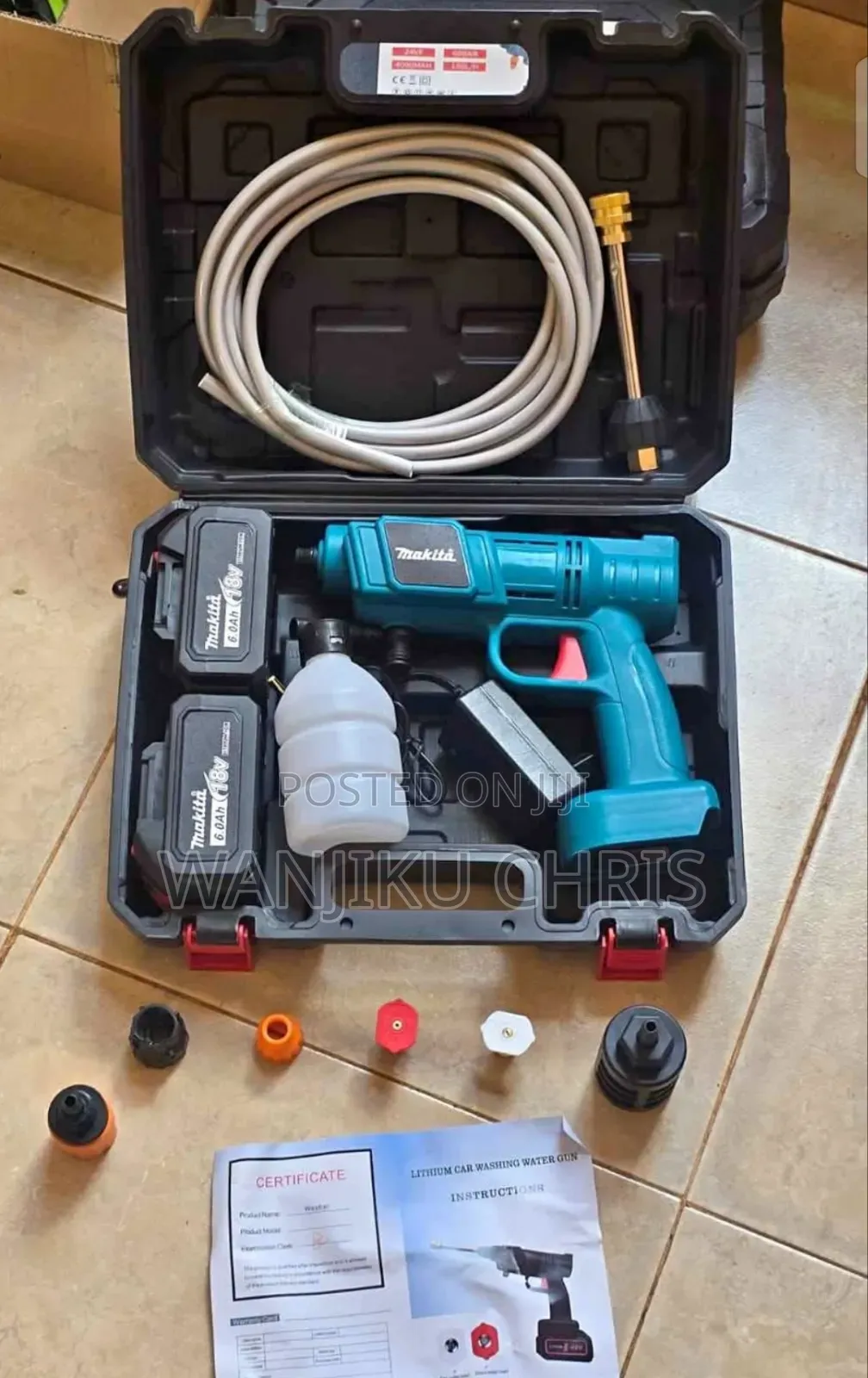 Makita Cordless Car Wash/96v Cordless Car Wash Machine