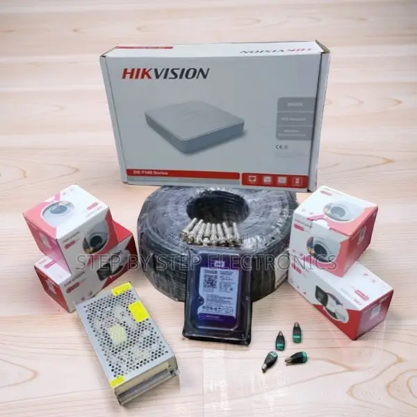 1080P 4 Smart Hybrid Colored Night Vision CCTV Cameras Kit