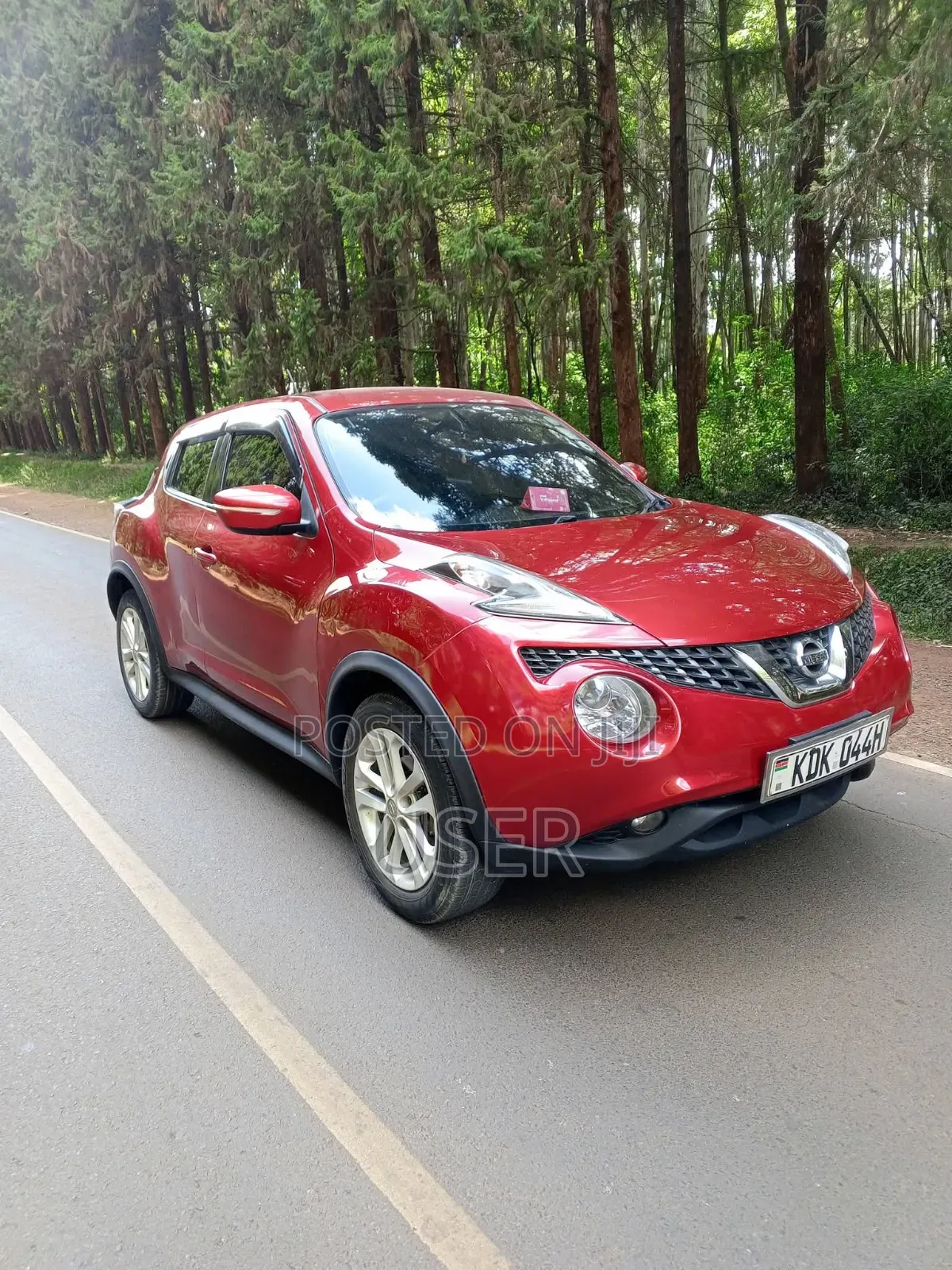 Nissan Juke 2015 Red