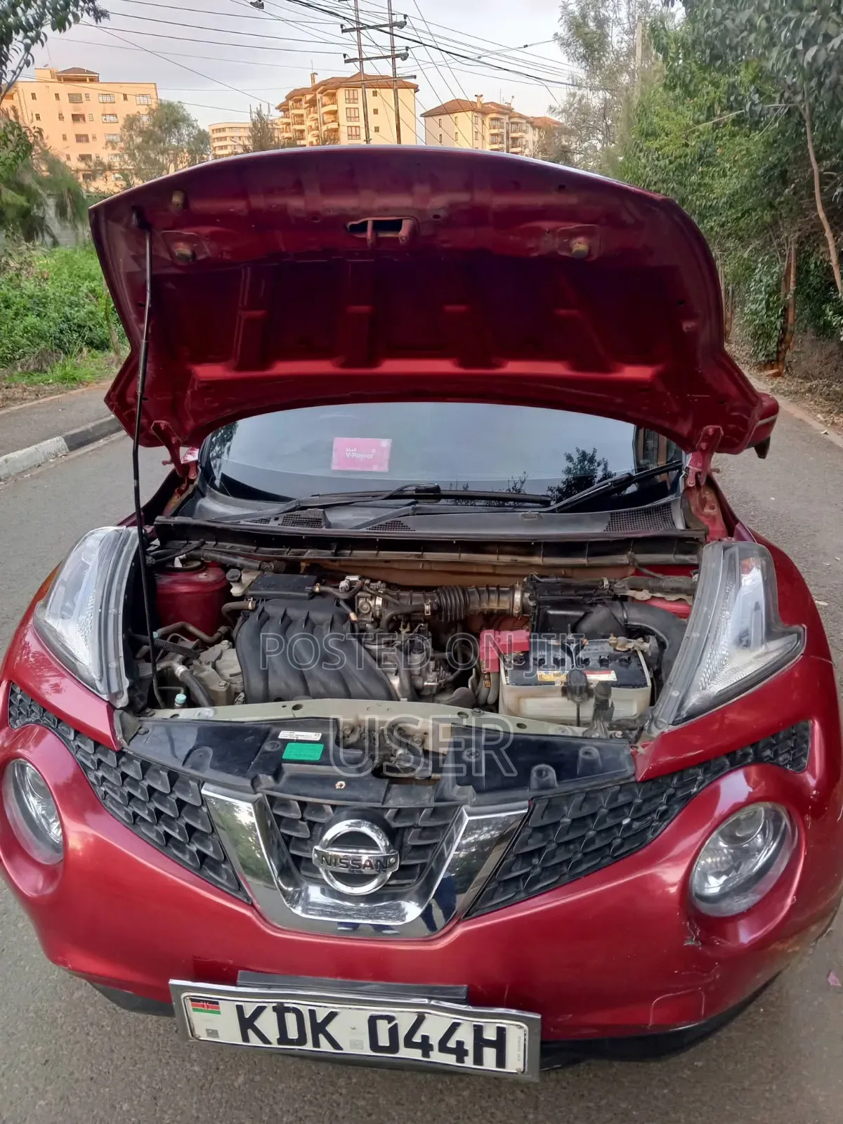 Nissan Juke 2015 Red