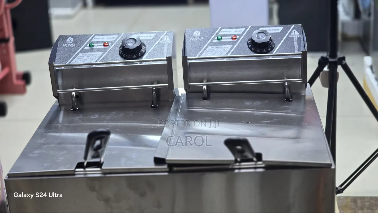 Double Deep Fryer