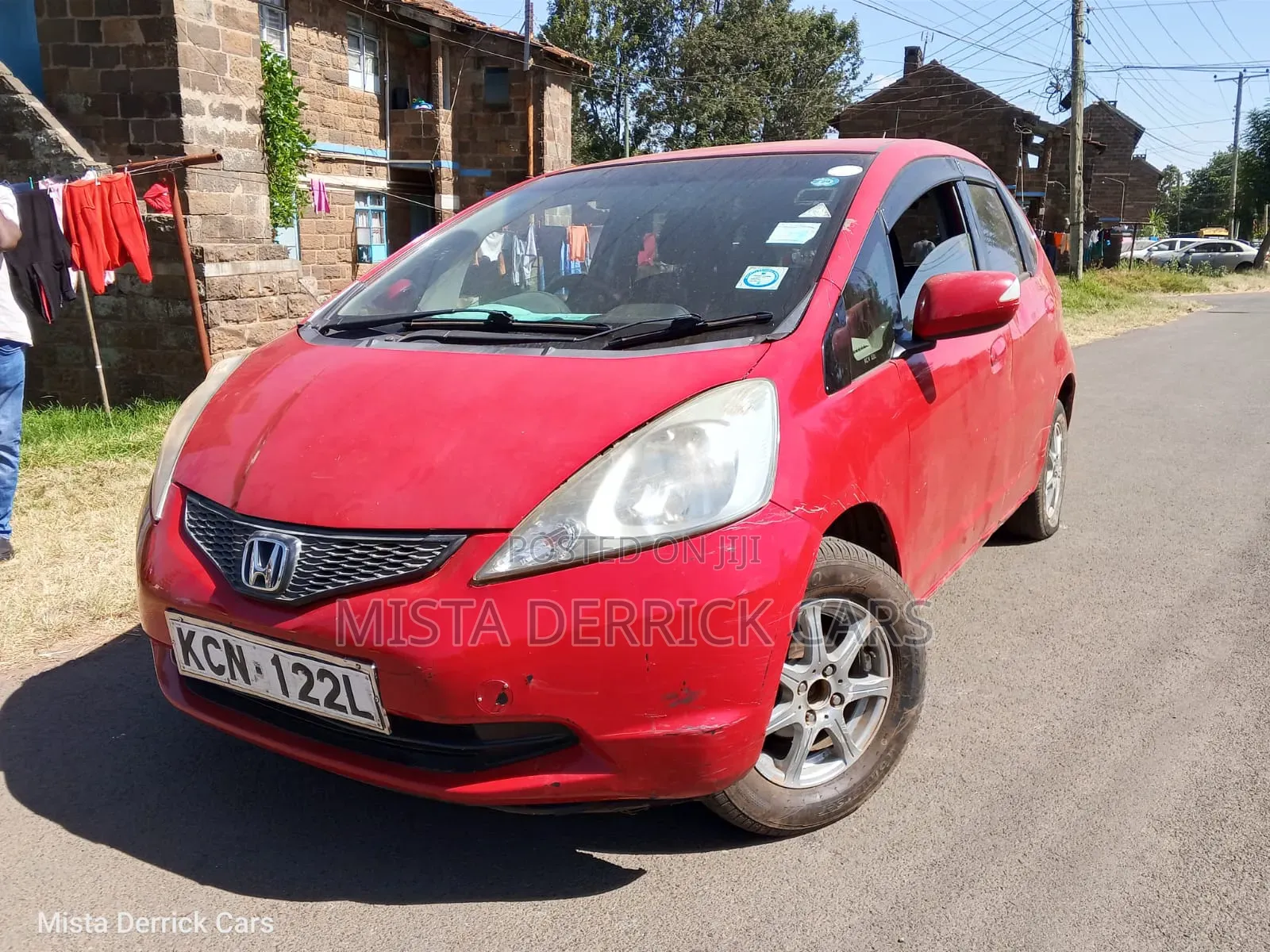 Honda Fit 2010 Red