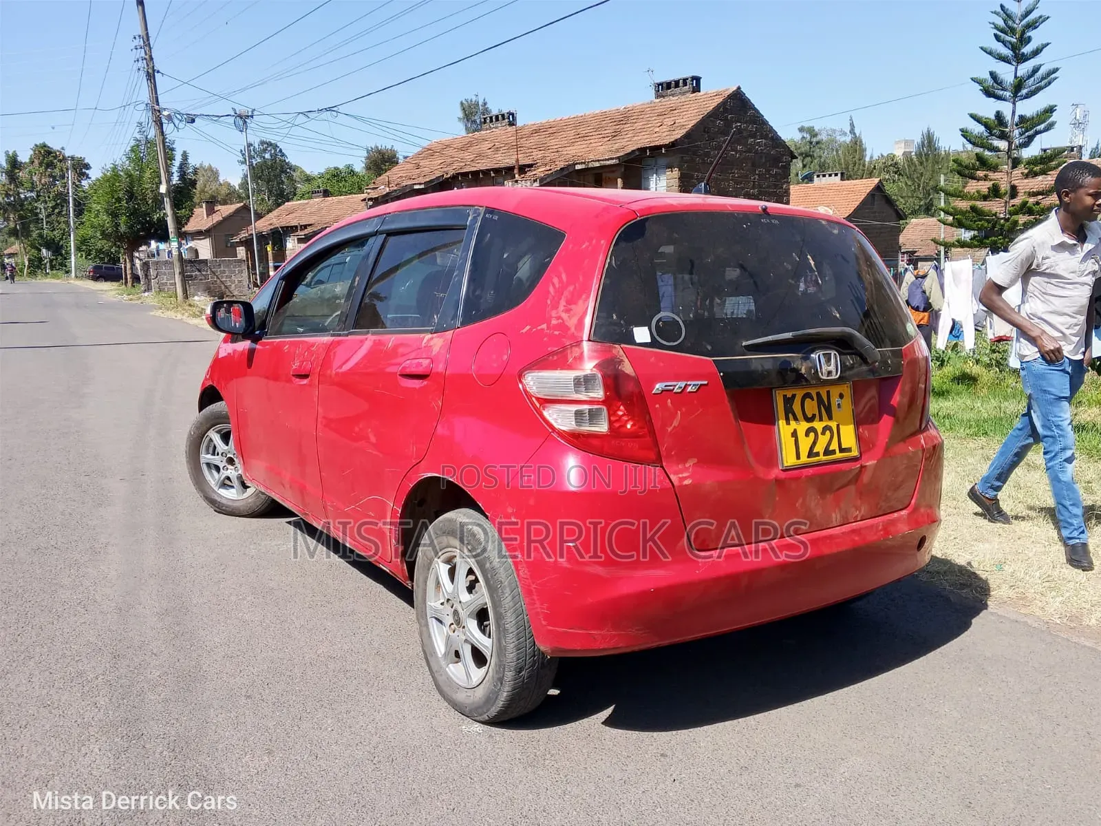 Honda Fit 2010 Red