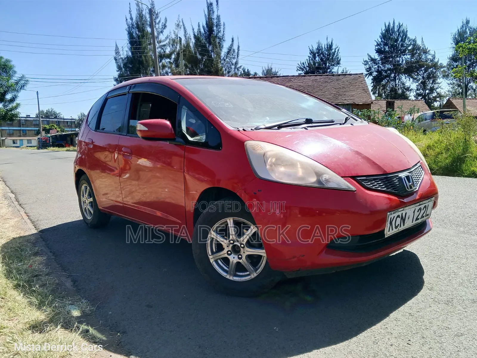 Honda Fit 2010 Red