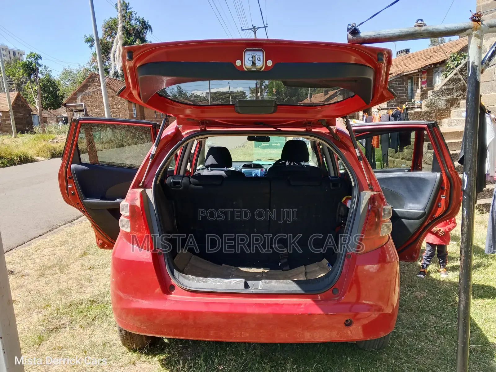 Honda Fit 2010 Red